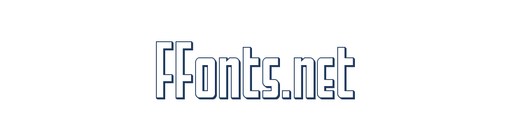 Falzon Outline font — Lorem ipsum body text preview